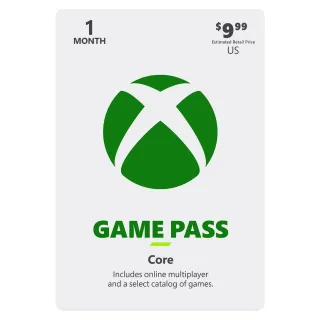 Xbox Game Pass Core (1 month(s) subscription)
