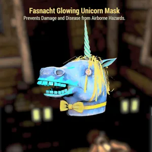 Glowing Unicorn Mask