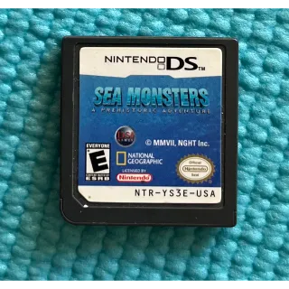 Nintendo DS - Sea Monsters: A Prehistoric Adventure