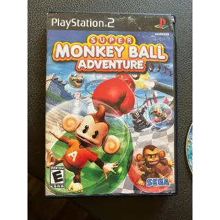 PS2 Super Monkey Ball Adventure