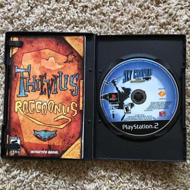 Sly Cooper and the Thievius Raccoonus (CASE & MANUAL ONLY) - PS2