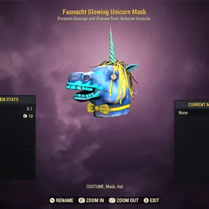 Glowing Unicorn Mask
