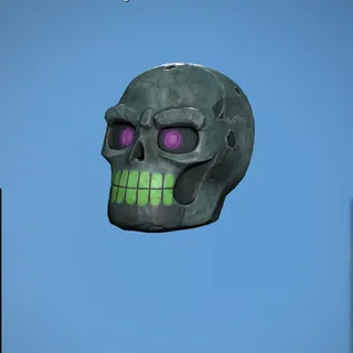 Glowing Bone Head Mask