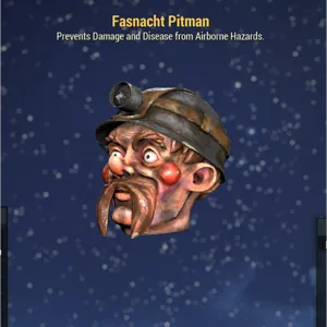 Fasnacht Pitman Mask