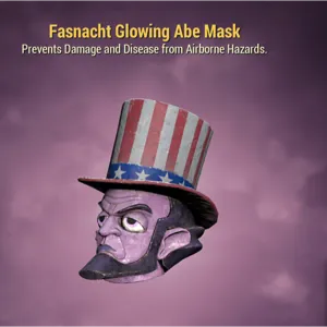 Glowing Abe Mask