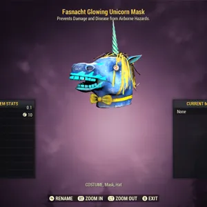 Glowing Unicorn Mask