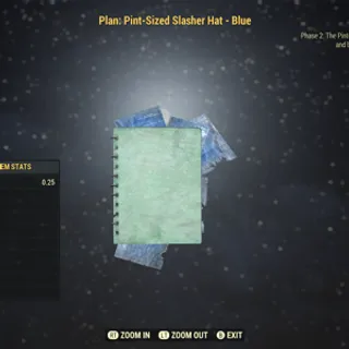 Pint Sized Blue Hat Plan