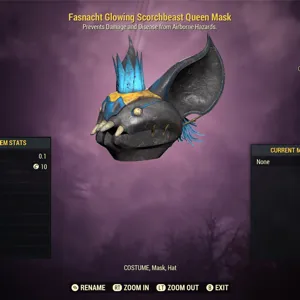 Glowing SBQ Mask
