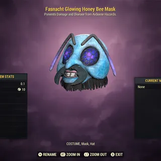 Glowing Honey Bee Mask