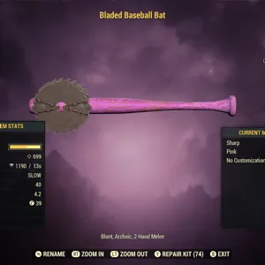 Pink Bat Lvl 45