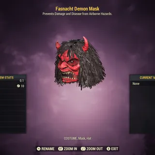 Fasnacht Demon Mask