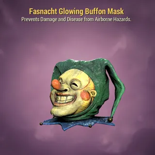 Glowing Buffoon Mask