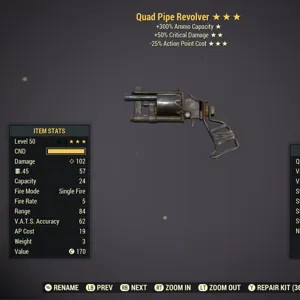 Q5025 Pipe Revolver