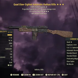 QE25 Radium Rifle