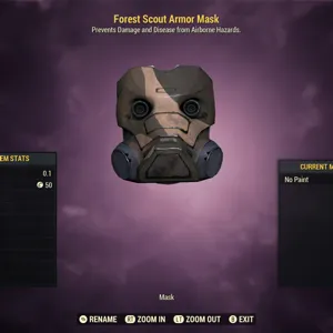 Forest Scout Armor Mask