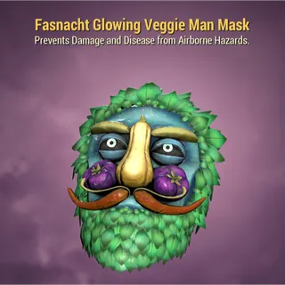 Glowing Veggie Man Mask