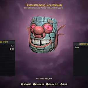 Glowing Corn Cob Mask