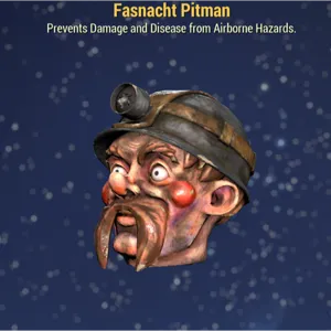 Fasnacht Pitman Mask