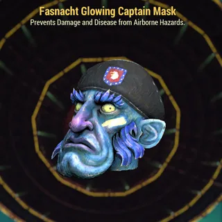 Glowing Captain Mask