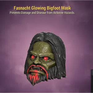 Glowing Bigfoot Mask
