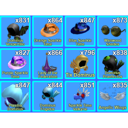 Other 100 Legendary Hats In Game Items Gameflip - roblox dominus praefectus in mining simulator