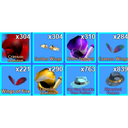 Other 25 Mythicals Of Choise In Game Items Gameflip - teal sparkle time fedora roblox