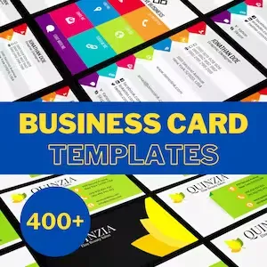 400+ Editable Business Cards Templates Bundle + GRATIS | Professional Business Cards 