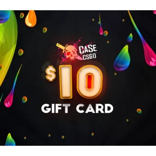 Xcasecsgo.com $10 Gift Card