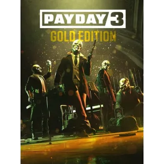 PAYDAY 3 Gold Edition Steam Key