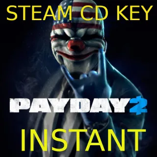 PAYDAY 2 steam cd key 