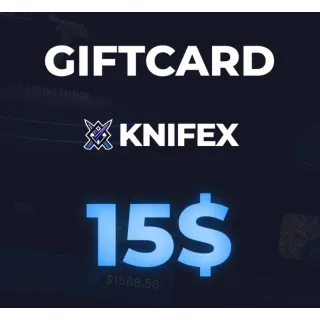 KNIFEX $15 Gift Card
