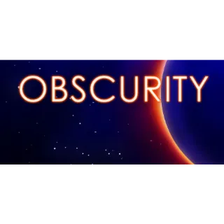 Obscurity steam cd key 