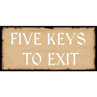 Five Keys to Exit steam cd key 