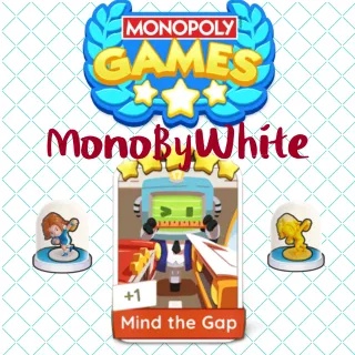 MONOPOLY 5 Star Sticker - Mind the Gap