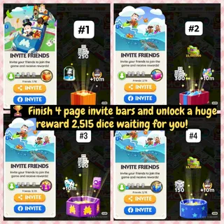Monopoly GO Invite Bar Fill Service 