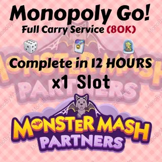Monster Mash Partners Event Full Carry - Completed in 12 hours