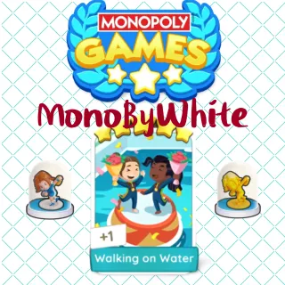 MONOPOLY 5 Star Sticker - Walking on Water