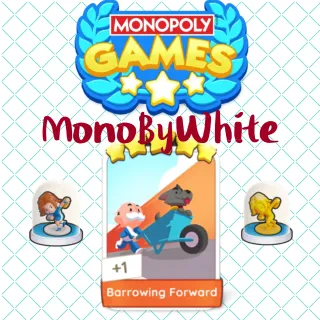 MONOPOLY 5 Star Sticker - Barrowing Forward