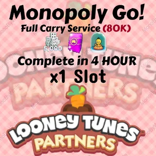 LOONEY TUNES PARTNERS EVENT x1 SLOT RUSH COMPLETE IN 4 HOURS