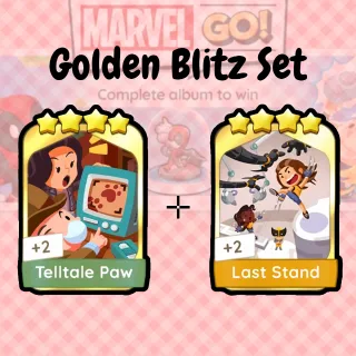 GOLDEN BLITZ SET - Telltale Paw + Last Stand