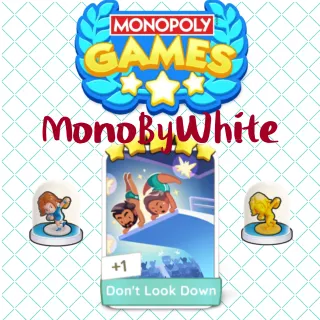 MONOPOLY 5 Star Sticker - Dont Look Down