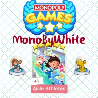 MONOPOLY 5 Star Sticker - Aisle Athletes