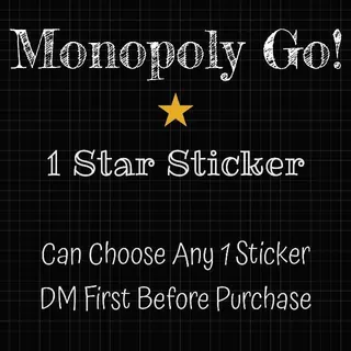 Monopoly Go Sticker