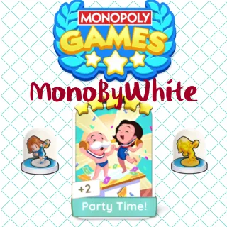 MONOPOLY 5 Star Sticker - Party Time