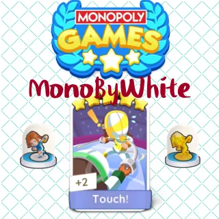 MONOPOLY 5 Star Sticker - Touch!