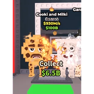 Steal a Brainrot 930m/s Cooki and Milki