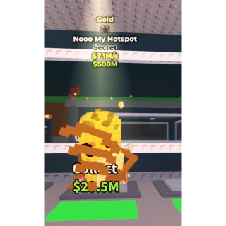 Steal a Brainrot Gold + Spider Nooo My Hotspot