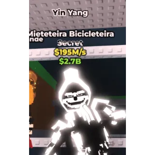 Steal a Brainrot 195m/s Yin Yang Mieteteira Bicicleteira