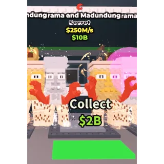 Steal a Brainrot 250m/s GARAMA AND MADUNDUNG