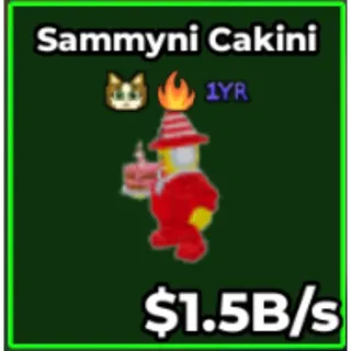 Steal a Brainrot Meowl Trait Sammyni Cakini